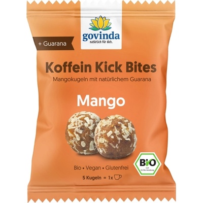 Govinda Био Koffein Kick Bites Mango - 40 г