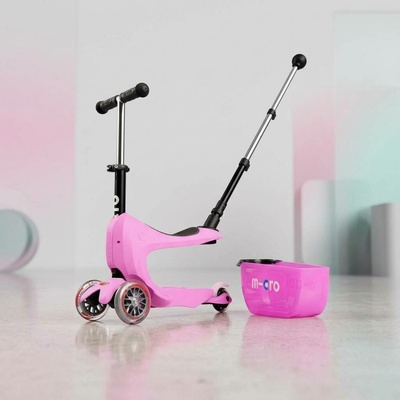 Micro Mini2go Deluxe+ růžová