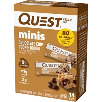 Image 1 of Quest Nutrition Quest Minis Protein Bar - Different Flavors [14 x 23 грама] Chocolate Chip Cookie Dough