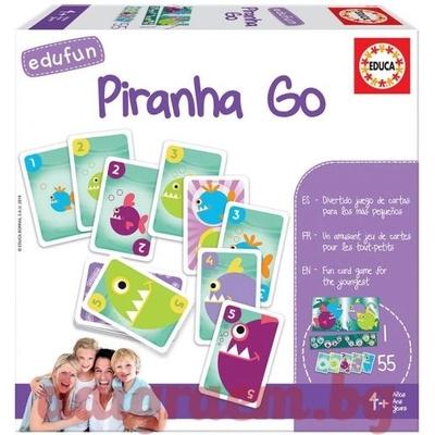 Educa Забавна игра EDUCA Piranha Go 18128 (EDU18128)