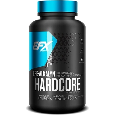 EFX Sports Kre-Alkalyn Hardcore, 120 Capsules