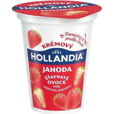 Hollandia Jogurt krémový jahoda s kultúrou BiFi 150 g