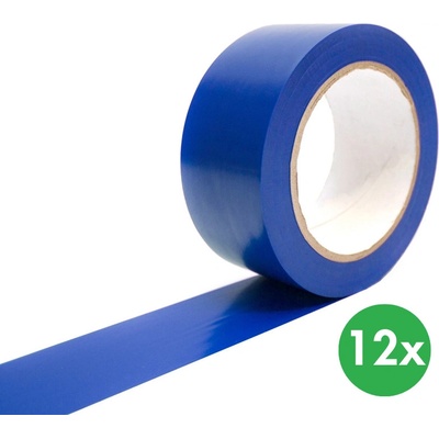 Rocol Samolepicí vyznačovací páska 33 m x 50 mm modrá 12 ks