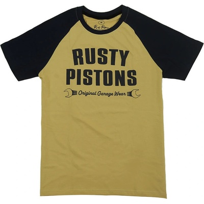 Rusty Pistons tričko Burney beige blue