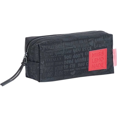 Miss Lemonade Несесер, Miss Lemonade, Riot Girl, 8 x 21 x 7 cm, Черен (DKT64721)