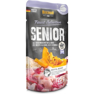 Belcando senior masové menu s rýží a dýní 12 x 125 g