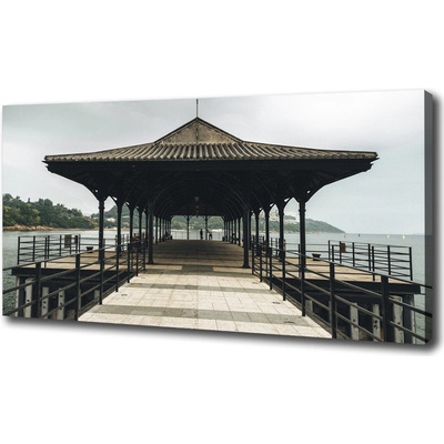Foto obraz na plátne Mólo Honkong 100x50 cm