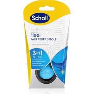 Scholl In-Balance Heel стелки за пети размер Medium 1 чифт