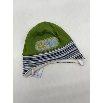 Nikos chlapecká zimní čepice zelené