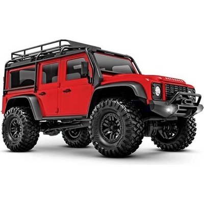 Traxxas TRX-4m LR Defender 4x4 komutátorový RC model auta elektrický crawler 4WD 4x4 RtR 2,4 GHz 1:18