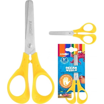 Nůžky dětské JUNIOR Ocean World 5" 130 mm, pro leváky