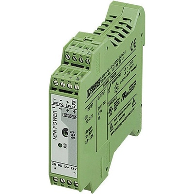 Phoenix Contact MINI-PS-12-24DC/24DC/1 sieťový zdroj na montážnu lištu (DIN lištu), 24 V/DC, 1 A, 24 W, výstupy 1 x