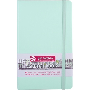 Talens Art Creation Sketchbook v pevnej väzbe Fresh Mint 13 x 21