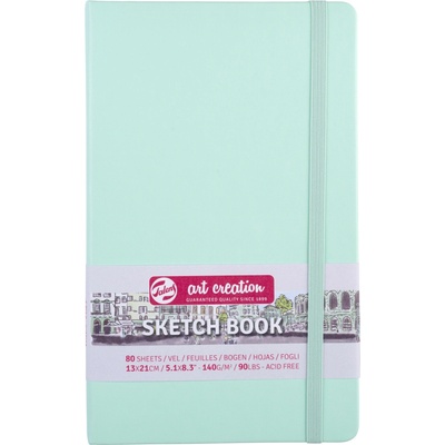 Talens Art Creation Sketchbook v pevnej väzbe Fresh Mint 13 x 21