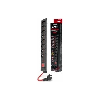 HSK Data Arrange. zas. - protector acar R8 POWER 16A, black 3m W2451