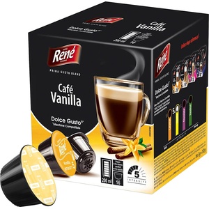 Café René | Ванилово café - 16 капсули за Dolce Gusto