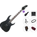 Ibanez GRG121DX-BKF Premium SET Black Flat Електрическа китара