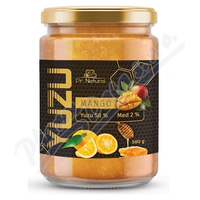 Dr.Natural YUZU Med mango 580 g