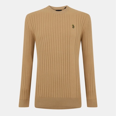 Luke Блуза Luke Men's Knitted Crew Sweatshirt - Biscuit