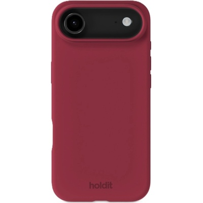 Holdit Гръб Holdit Silicone за iPhone 17 Air - Red Velvet