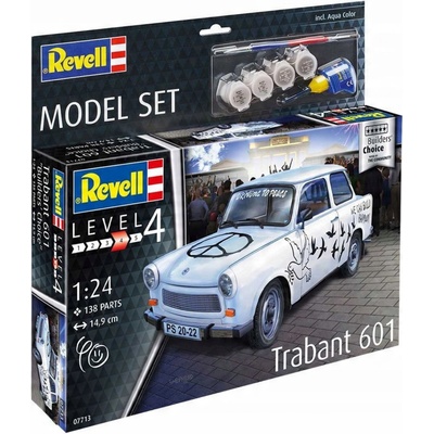 Revell Plastic ModelKit auto 07713 Trabant 601S Builder's Choice 1:24