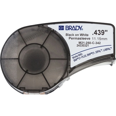 Brady M21-250-C-342 / 110925, PermaSleeve Термоусаждаема полиолефинова маншета, 11.15 mm x 2.10 m (110925)