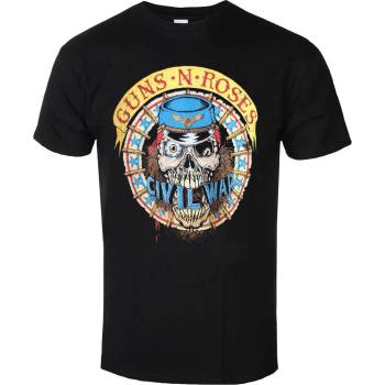 Image 1 of ROCK OFF мъжка тениска Guns N' Roses - Skull Circle - ROCK OFF - GNRTS67MB