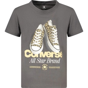 Converse Тениска с къс ръкав за момичета converse, Размер 8a, Цвят (4cj847_grgda)