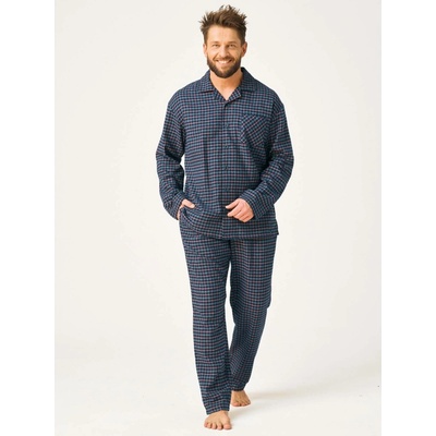 Key pánské pyžamo mns 406 dr grafitový