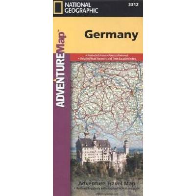 Německo Adventure Map GPS komp. NGS