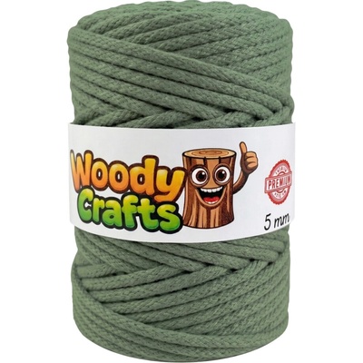 Woody Crafts Woody PREMIUM 5 mm (100m) - Šalvěj (Sage)