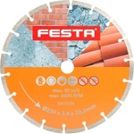 FESTA Диамантен сегментен диск FESTA 230x2.6x22.2 мм 21323.01 (21323.01)