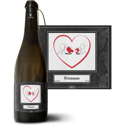 Sablio Puzzle love Prosecco biele suché šumivé víno 10,5 % 0,75 l (holá fľaša)