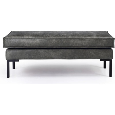 Scandic Тъмносива табуретка за крака от изкуствена кожа Rate - Scandic (15212SN GREY)