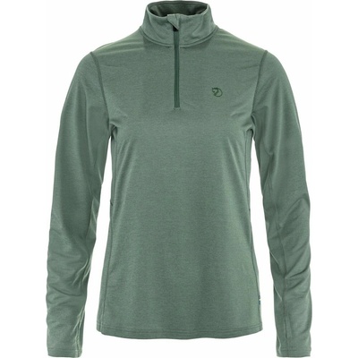 Fjallraven Abisko Day Hike Half Zip patina green