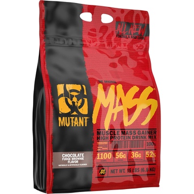 MUTANT Mass, chocolate fudge brownie, 6.8 kg, Mutant (21608EX)