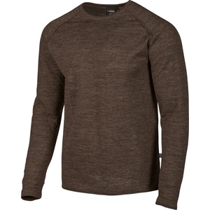 Ivanhoe of Sweden Мъжки вълнен пуловер Ivanhoe of Sweden NLS Beech Crewneck Wool jumper - Coffee Bean - размер 3XL (005-5179-0316)