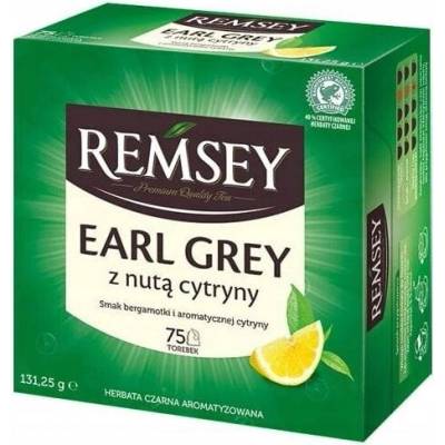 Remsey Earl Grey s citrónovou nôtkou čierny čaj 75 vrecúšok 131,25 g