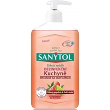 Sanytol dezinfekčné mydlo do kuchyne grapefruit & svieži citrón 250 ml