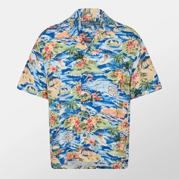 Image 1 of Ralph Lauren Риза с къс ръкав Polo Ralph Lauren Men's Short Sleeve Patterned Shirt - Surf Scenic