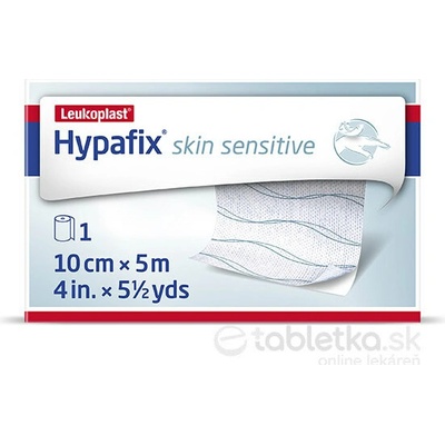 Leukoplast Hypafix Skin Sensitive fixačná silikónová náplasť, 10 cm x 5m