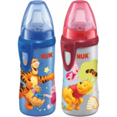 Nuk Active cup láhev Medvídek Pú mordý 300 ml