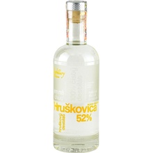 Fine Destillery Hruškovica 52% 0,5 l (čistá fľaša)