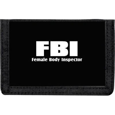 Peněženka na suchý zip FBI