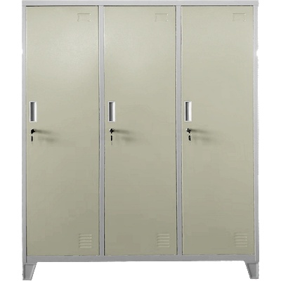 Carmen Метален шкаф Carmen CR-1604-3 JZ - сив / бежов (3580175_92)