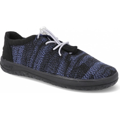 Jonap Barefoot tenisky Knitt NEW vegan modro-čierne