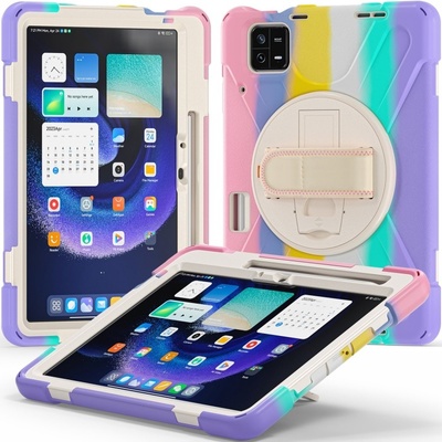 Vsetkonamobil 60068 SOLID Odolný kryt pre Xiaomi Pad 6 / Pad 6 Pro RAINBOW