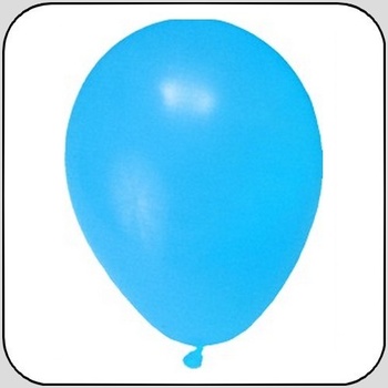 balónky světle modré M