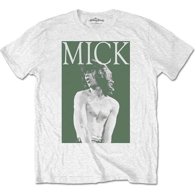 The Rolling Stones Mick Photo Version 2 White M Риза (<![CDATA[RSTS121MW02]]>)