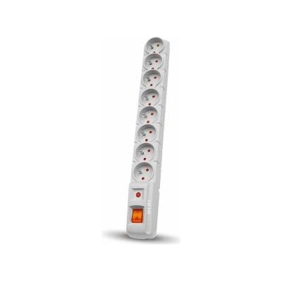 HSK Data Power strip acar s8 3m 8x 230v pl grey